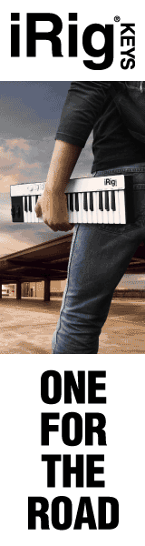 iRig KEYS - Universal MIDI controller keyboard for iPhone, iPod touch, iPad and Mac/PC