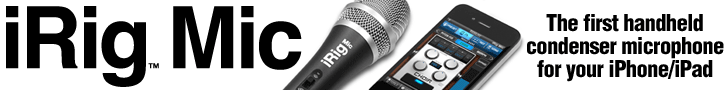 iRig Mic - Handheld Microphone for iPhone, iPod touch & iPad