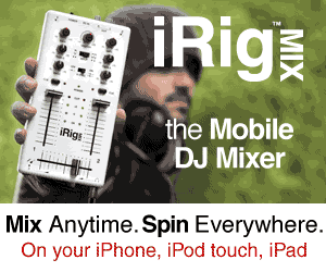 iRig MIX - Mobile Mixer for iPhone, iPod touch & iPad