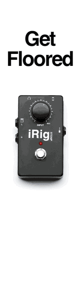 iRig STOMP - Stompbox Guitar Interface for iPhone, iPod touch & iPad