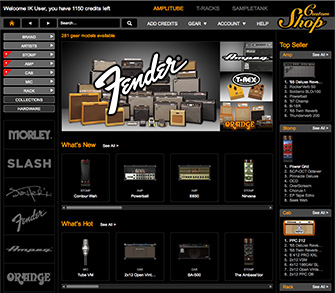 Amplitube Custom Shop
