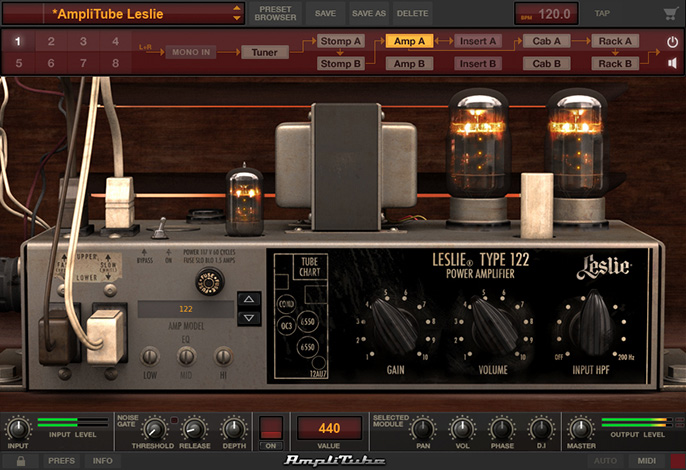 AmpliTube Leslie® - The official Leslie® collection for AmpliTube