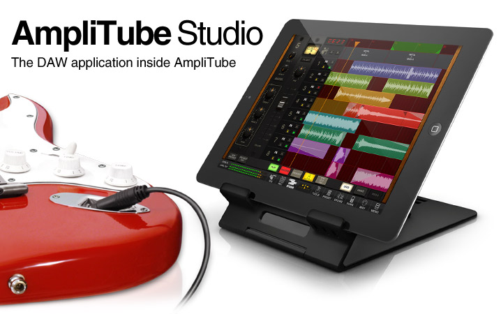 Studio - DAW application inside AmpliTube