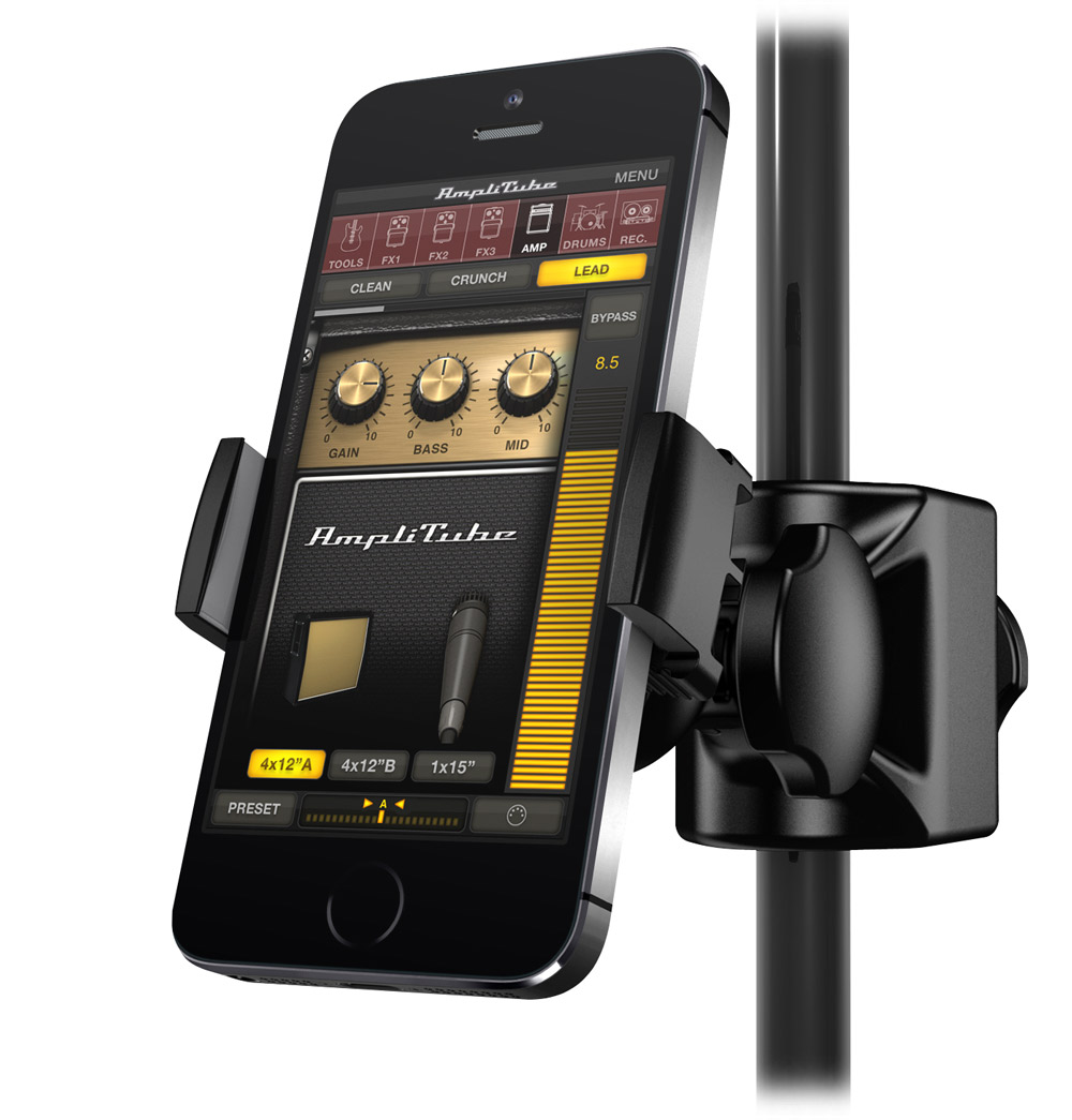 IK Multimedia iKlip Xpand Mini - Mic Stand Support for Smartphones