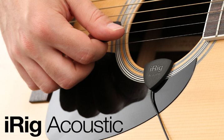 iRig Acoustic - The first acoustic guitar mobile microphone/interface