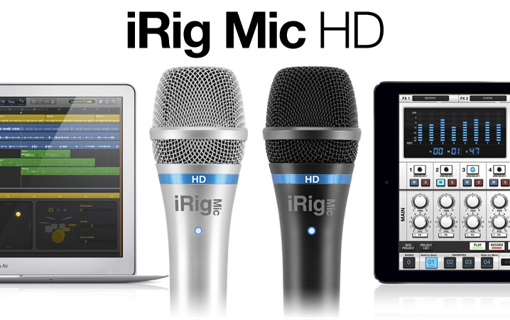 iRig Mic HD - The first handheld digital microphone for everyone