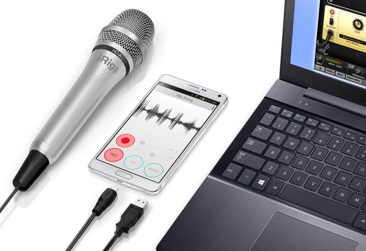 iRig Mic HD-A connections