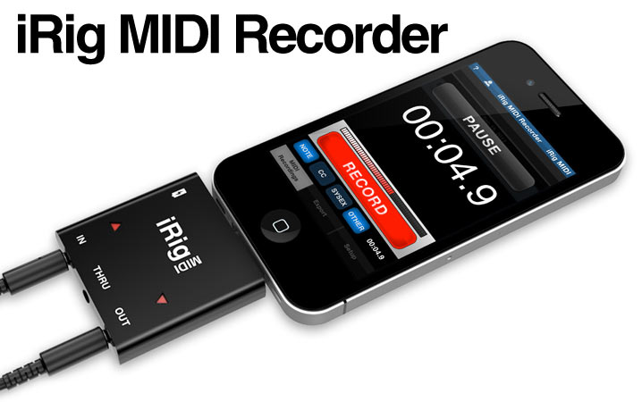 iRig MIDI Recorder