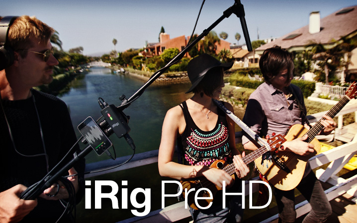 iRig Pre HD - Digital, high definition microphone interface with studio quality preamp for iPhone, iPad, Mac and PC