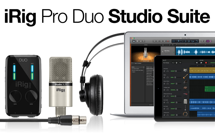 iRig Pro Duo Studio Suite Deluxe Bundle