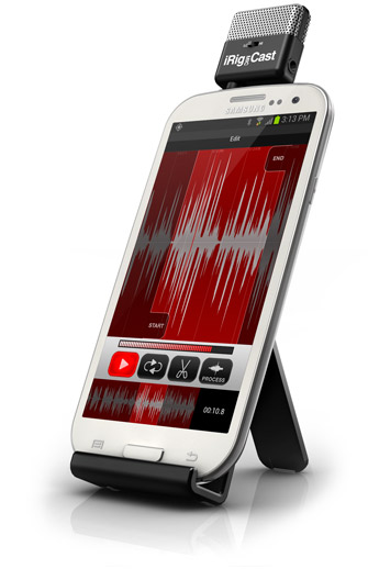 iRig Recorder with iRig MIC Cast