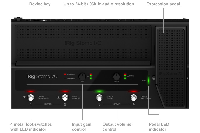 iRig Stomp I/O