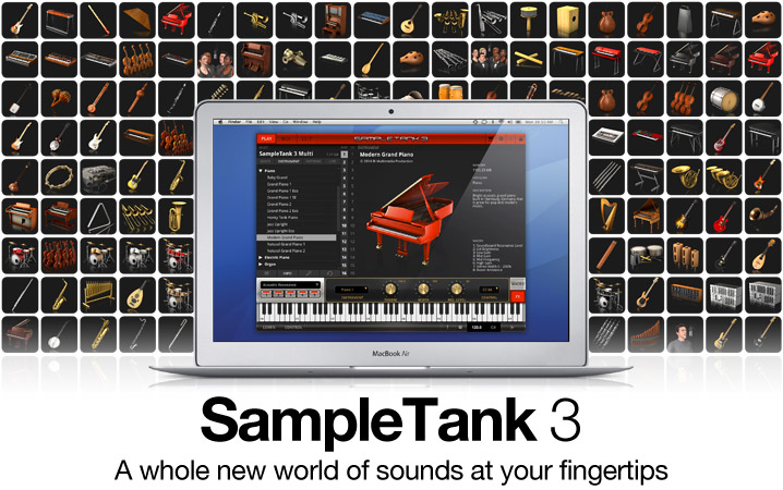 SampleTank 3 - the history-making industry standard music and sound workstation
