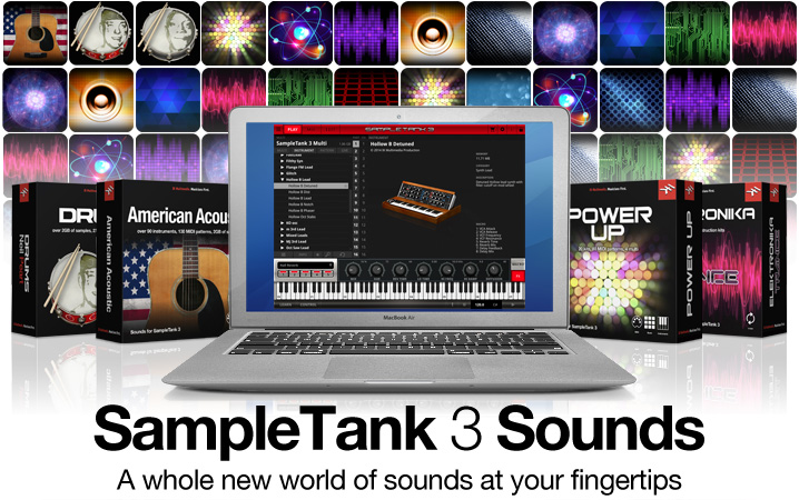 SampleTank 3 Sounds - Customize SampleTank 3 with new sound libraries