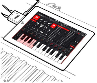 SampleTank with iPad and iRig MIDI