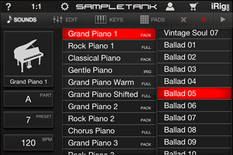 Sound Category List