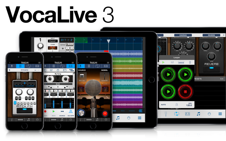 VocaLive for iPhone and iPad