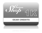 Gear Credit Pack - 1000 Credits