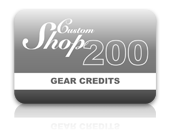 Custom Shop 200 Gear Credits