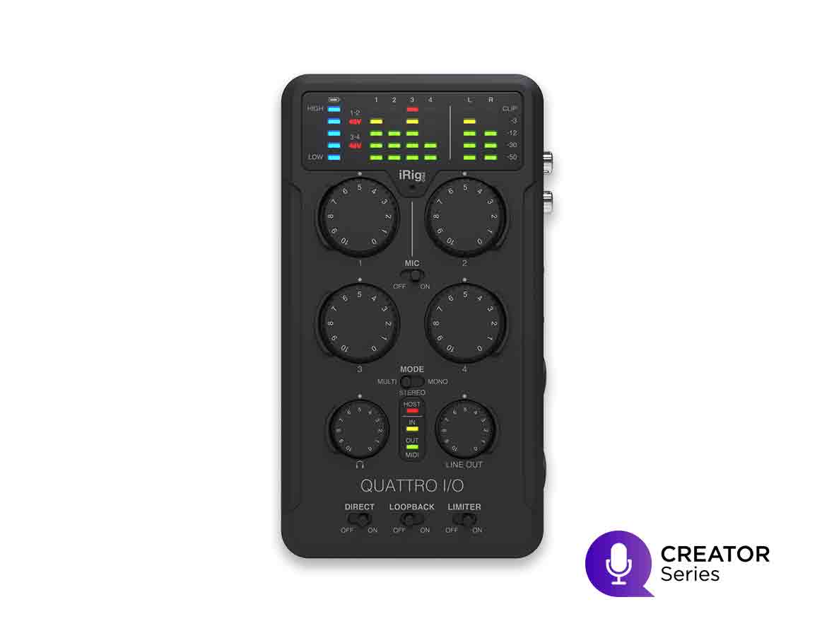 iRig Pro Quattro I/O