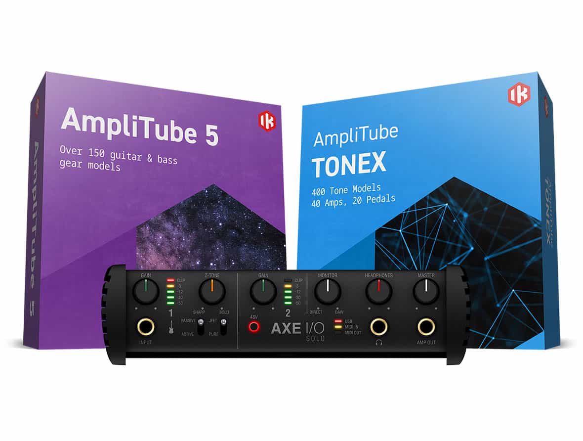 AmpliTube 5 amp simulation and guitar gear modeling software