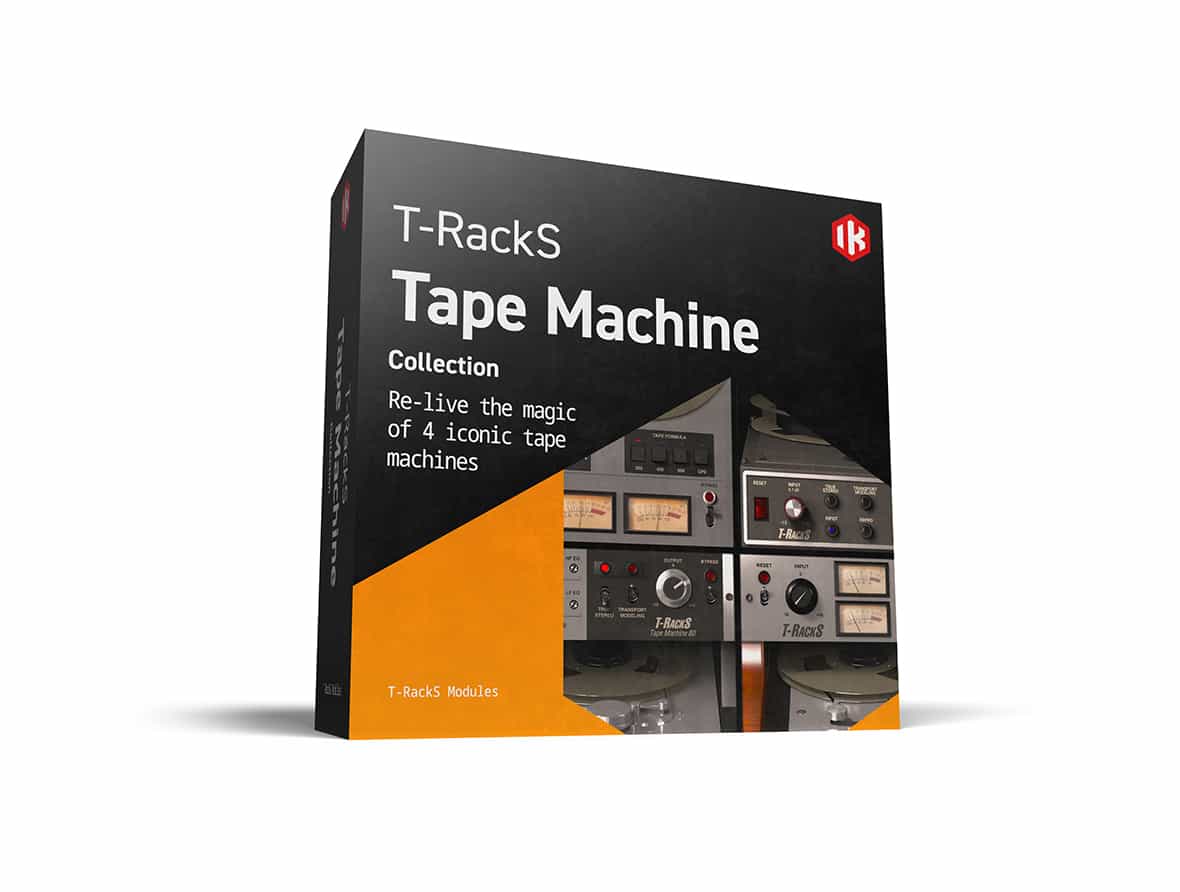 IK Multimedia Announces the T-RackS TASCAM Tape Collection, News Details