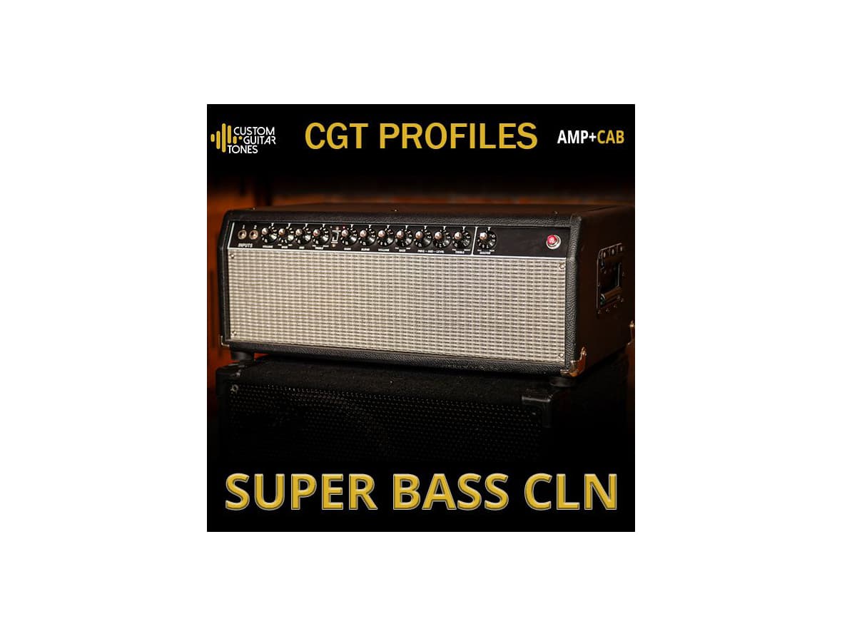 TONEX Collection - CGT Super Bass CLN - Custom Guitar Tones image