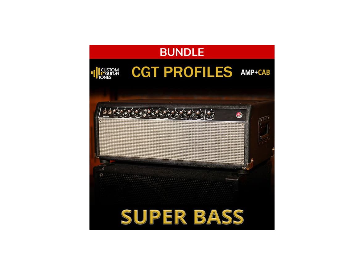 TONEX Collection - CGT Super Bass Full Pack - Custom Guitar Tones image