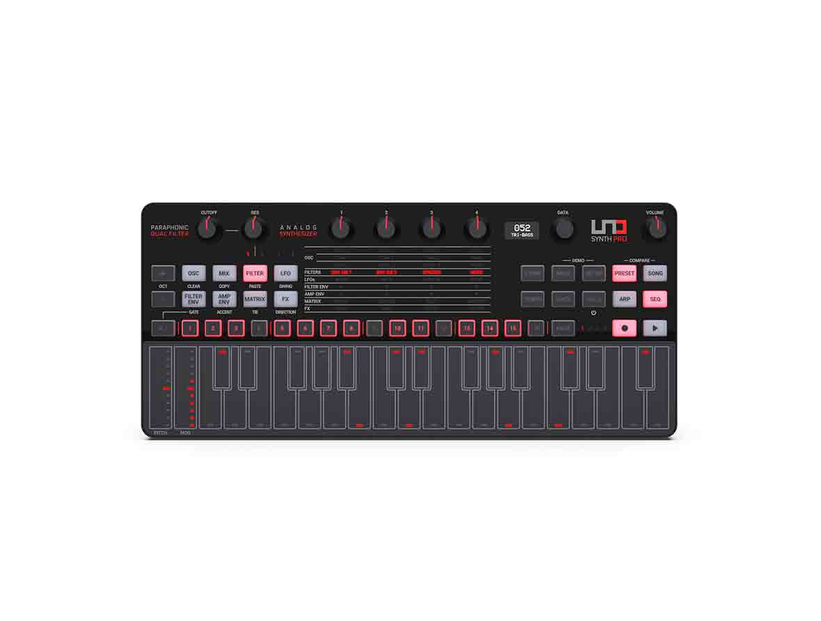 UNO Synth Pro - Paraphonic Dual Filter Analog Synth