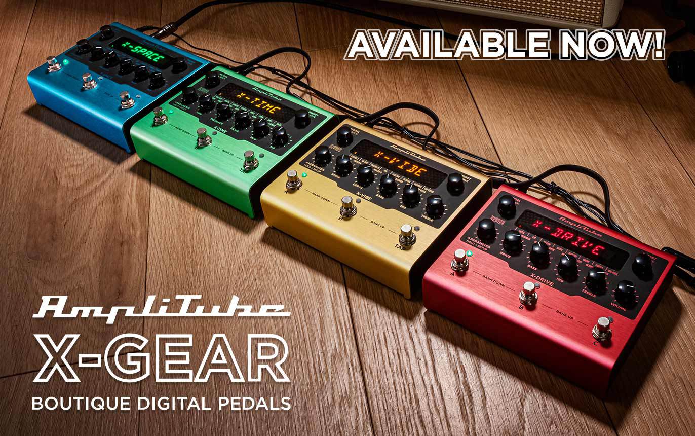 IK Multimedia anuncia pedales AmpliTube X-GEAR