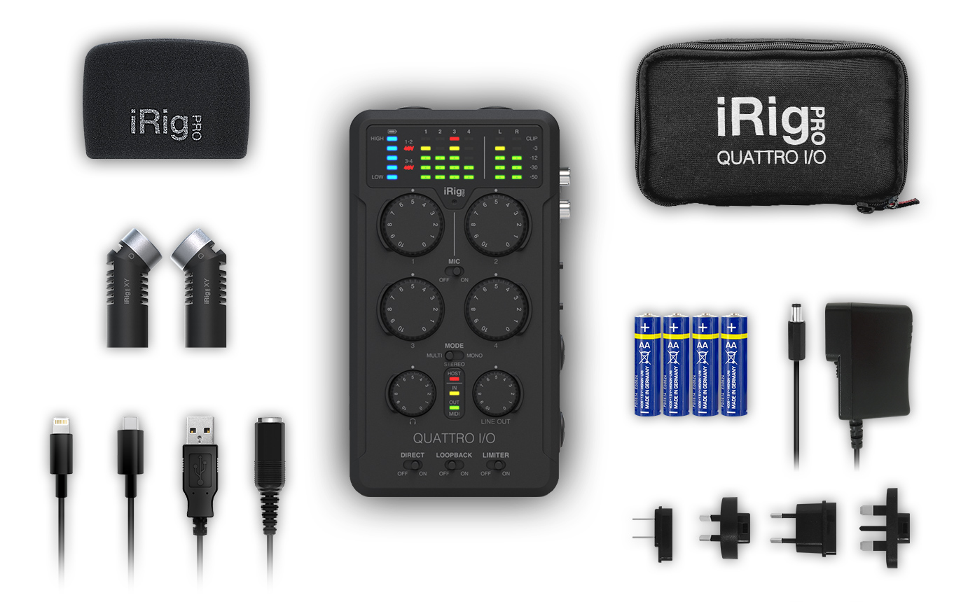 IK Multimedia iRig Pro Quattro I/O