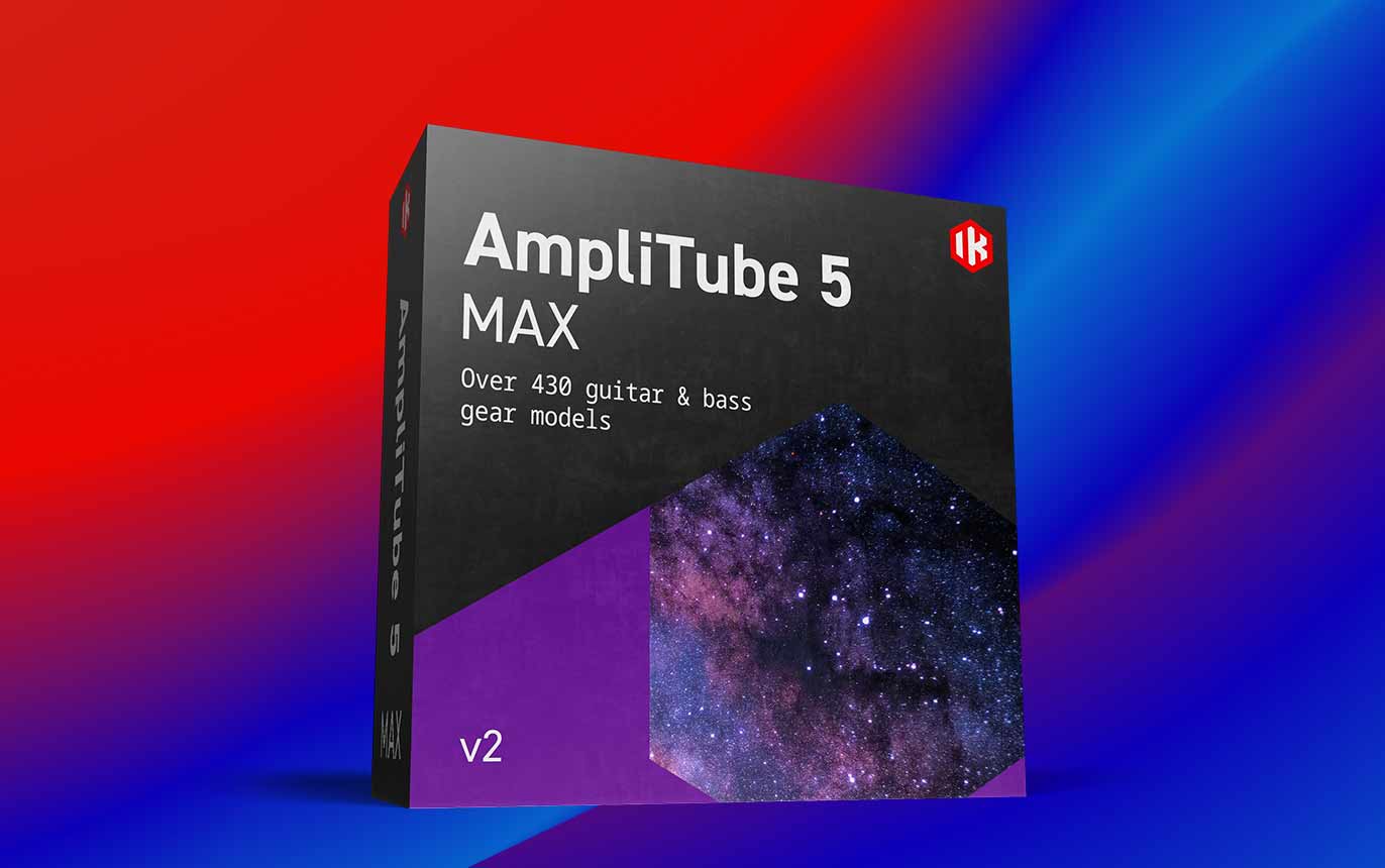 news: AmpliTube 5 MAX v2 $/€99.99 deal