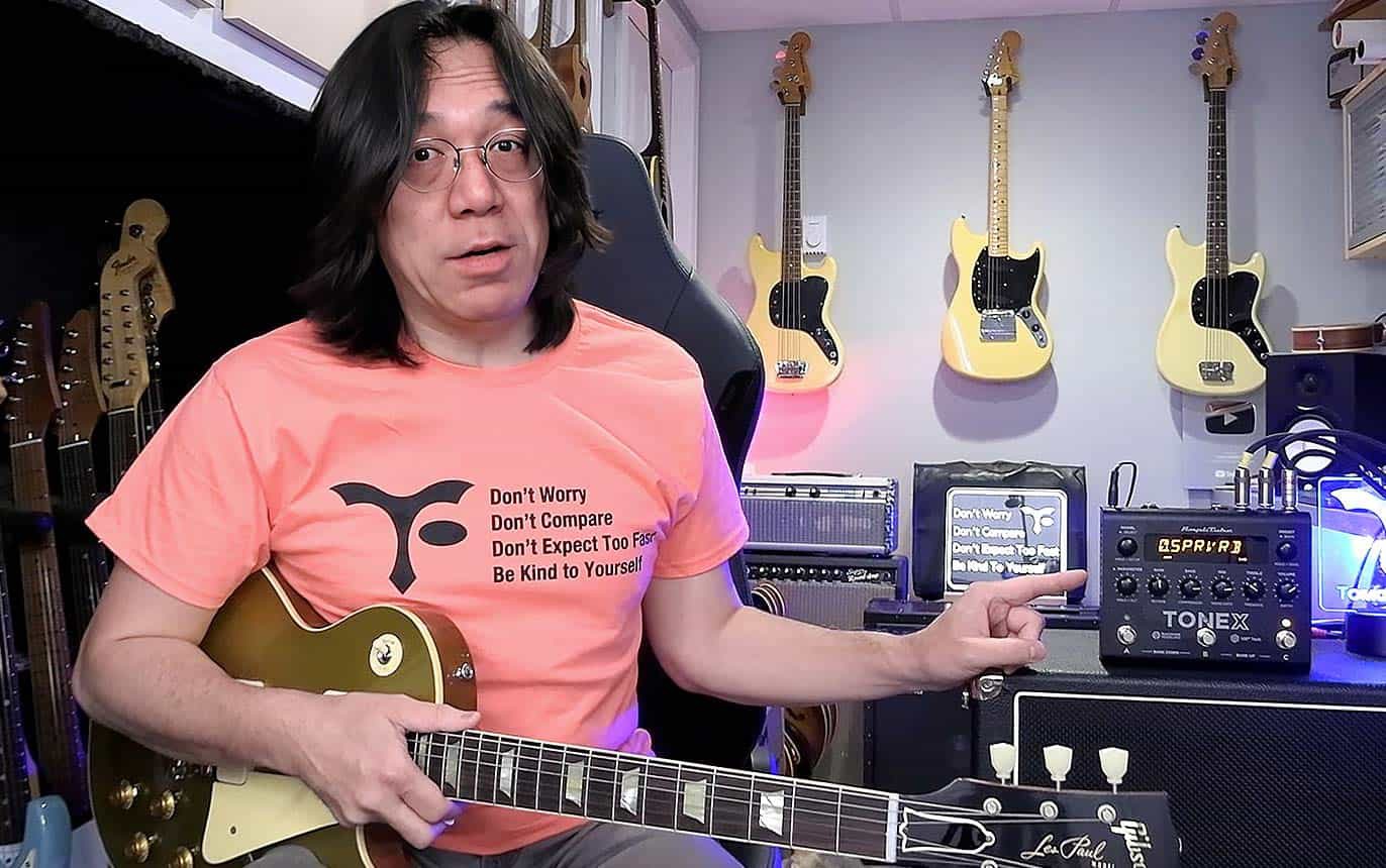 news: Tomo Fujita Tries TONEX Pedal