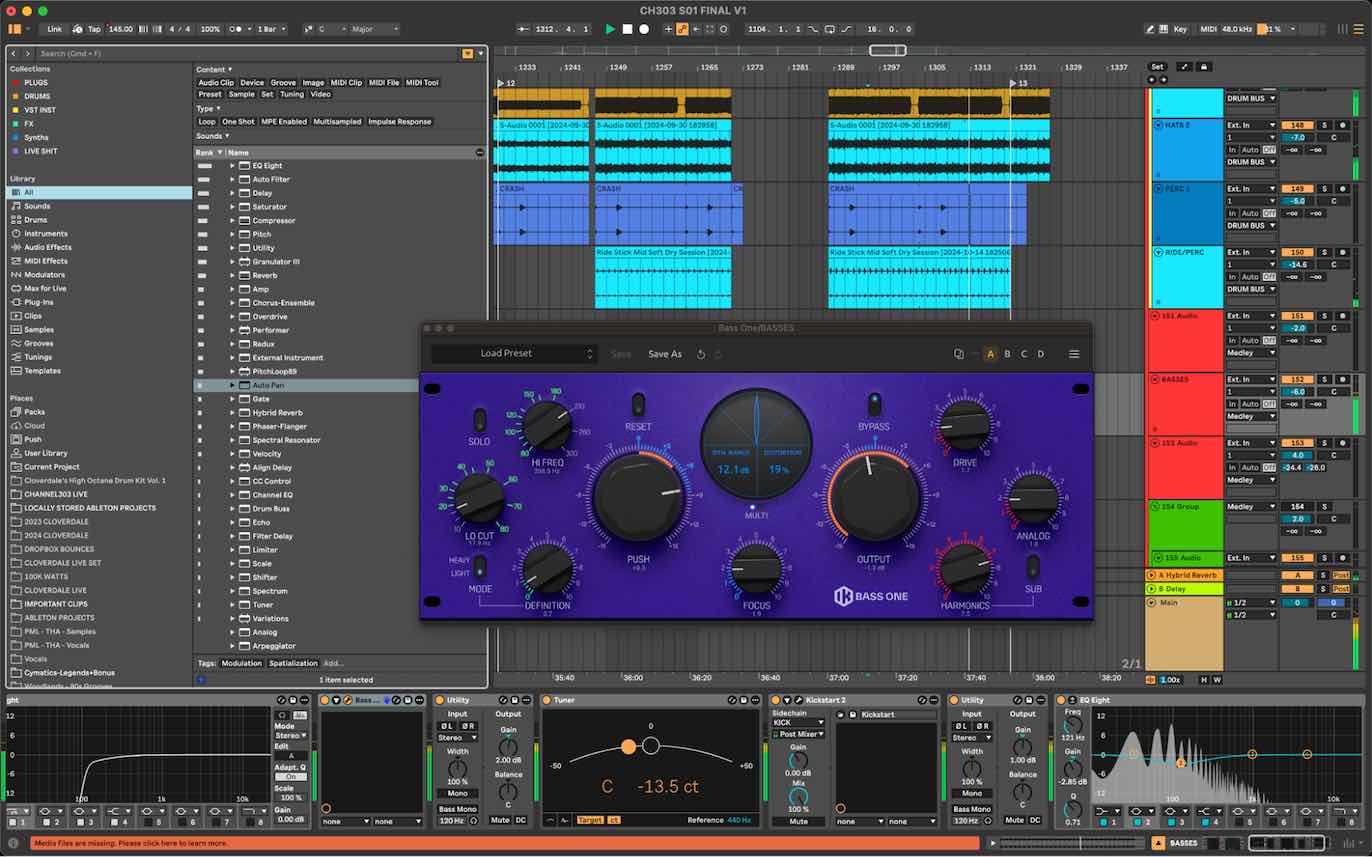 Colvedale uses T-RackS Plug-ins