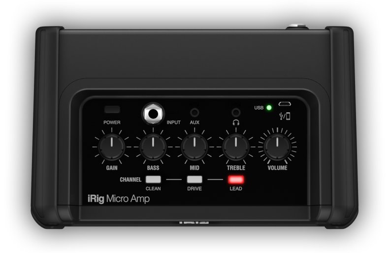 iRig Micro Amp - Top panel - Image