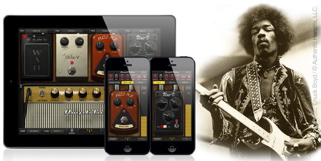 AmpliTube Jimi Hendrix for iPhone and iPad