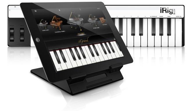 iGrand Piano and iRig KEYS