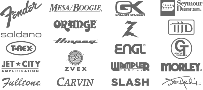 AmpliTube Brands