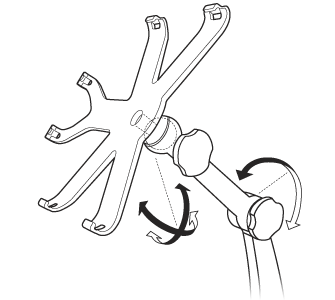 iKlip Stand positioning