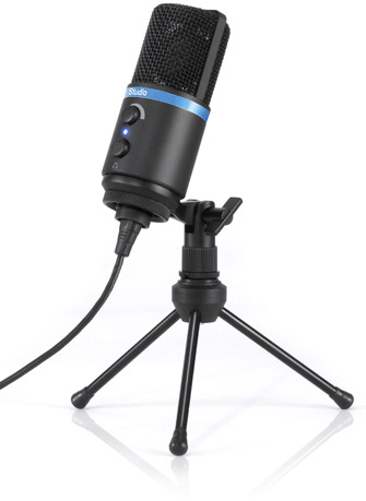 iRig Mic Studio tabletop tripod stand