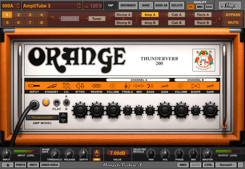 Orange amp for metal on sale