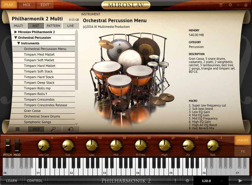 Buy Orchestral Percussion for SampleTank 3 4