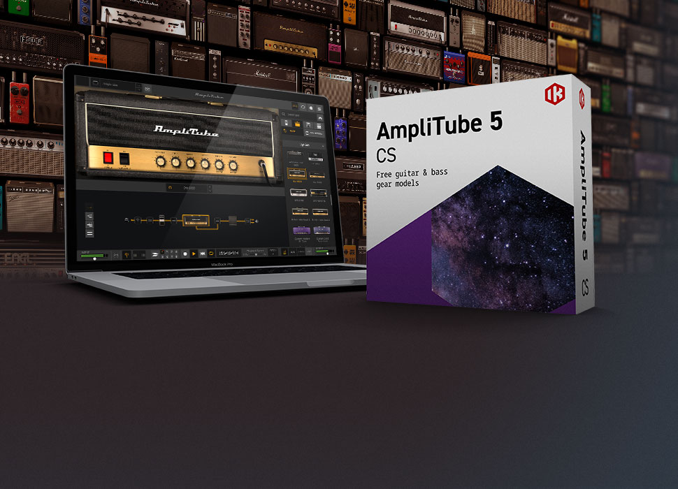 AmpliTube 5 CS FREE amp simulation and guitar gear modeling software