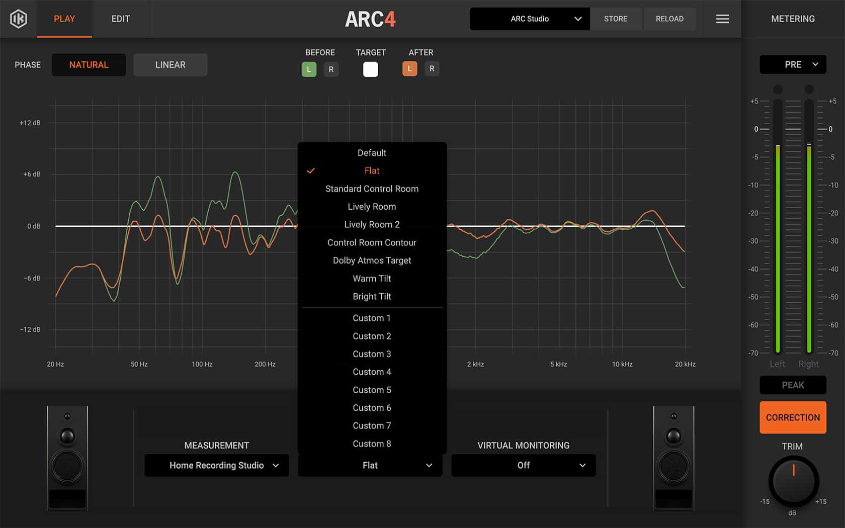 ARC 4 Target Curve GUI