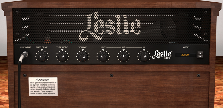 Leslie 3300w Amp