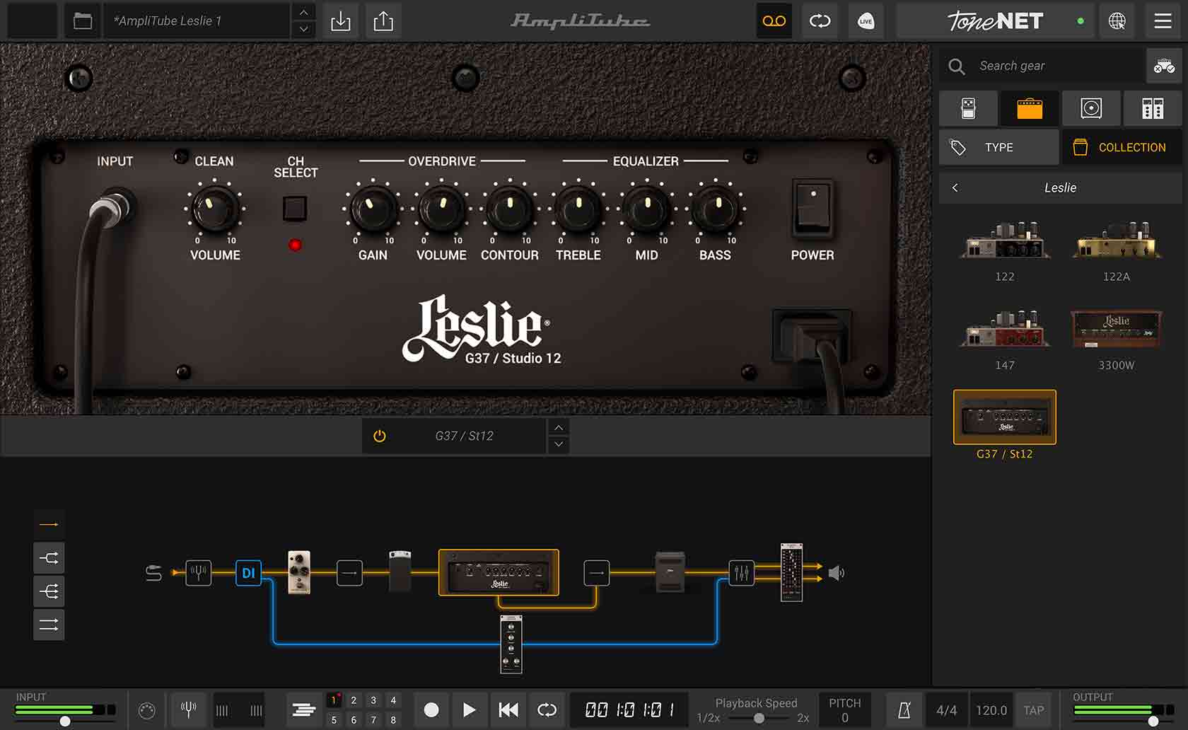 Leslie sales guitar amp