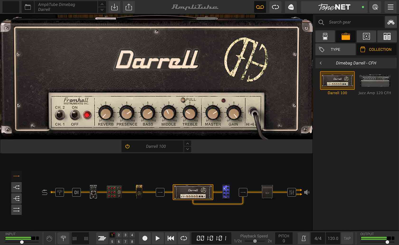 IK Multimedia Dimebag Darrell CFH Collection for AmpliTube