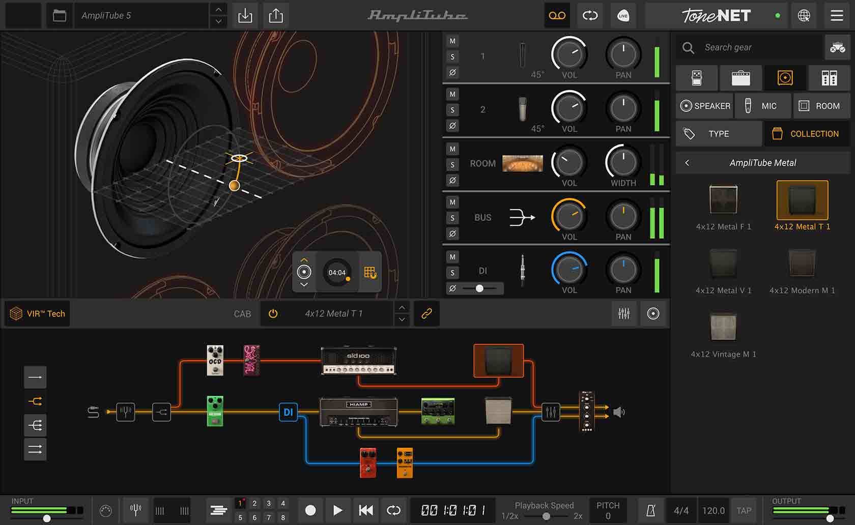 IK Multimedia AmpliTube Orange