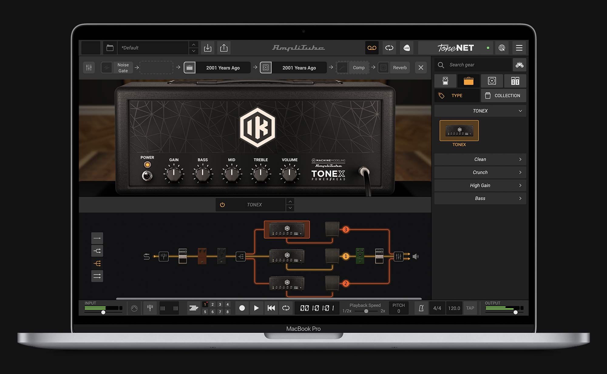 TONEX in AmpliTube