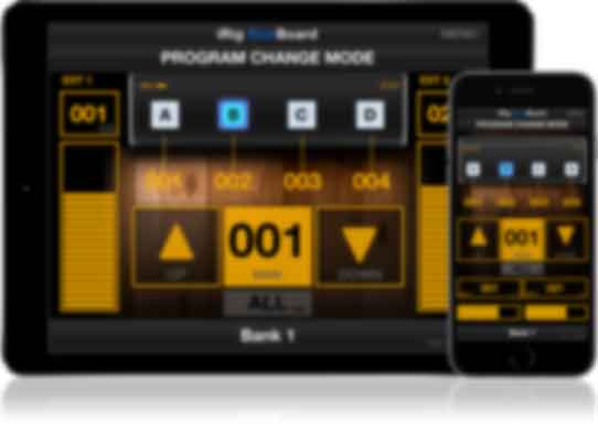 iRig BlueBoard Program Change